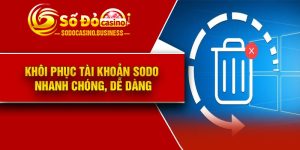 Khôi phục tài khoản Sodo Nhanh Chóng, Dễ dàng