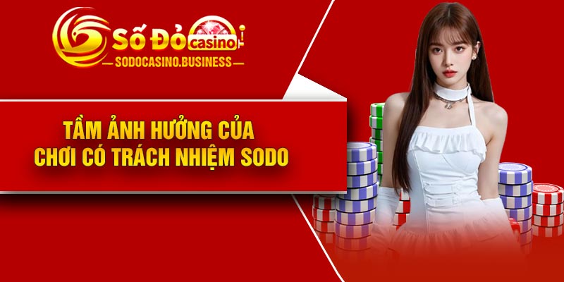 Tầm ảnh hưởng của chơi có trách nhiệm Sodo