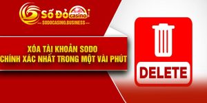 Xóa tài khoản Sodo chính xác nhất trong một vài phút