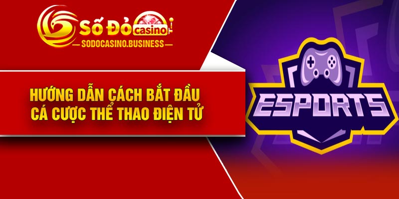 Hướng dẫn cách bắt đầu cá cược thể thao điện tử