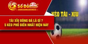 Tài Xỉu Bóng Đá Là Gì ? 5 Kèo Phổ Biến Nhất Hiện Nay